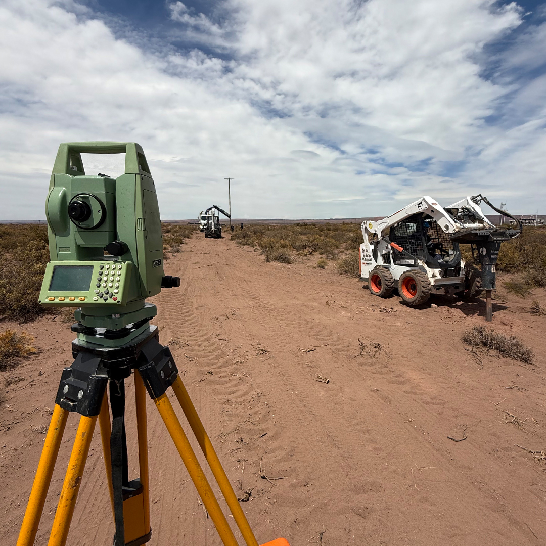 Construcción LMT 13,2 KV